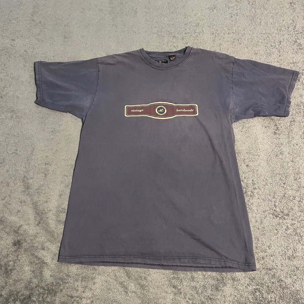 Vintage Faded American Eagle Mens Cigars Graphic Distressed Shirt Large